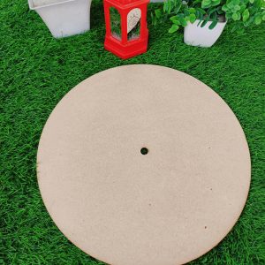 10inch MDF clock base with hole