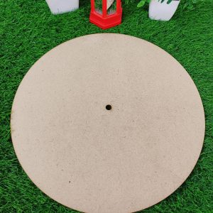 12inch MDF Clock Base with hole