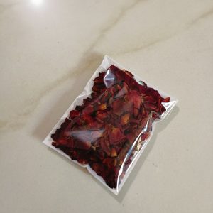 Dry rose petals